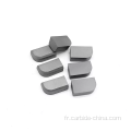 Tungsten Carbide Brated Tips Type B pour les outils